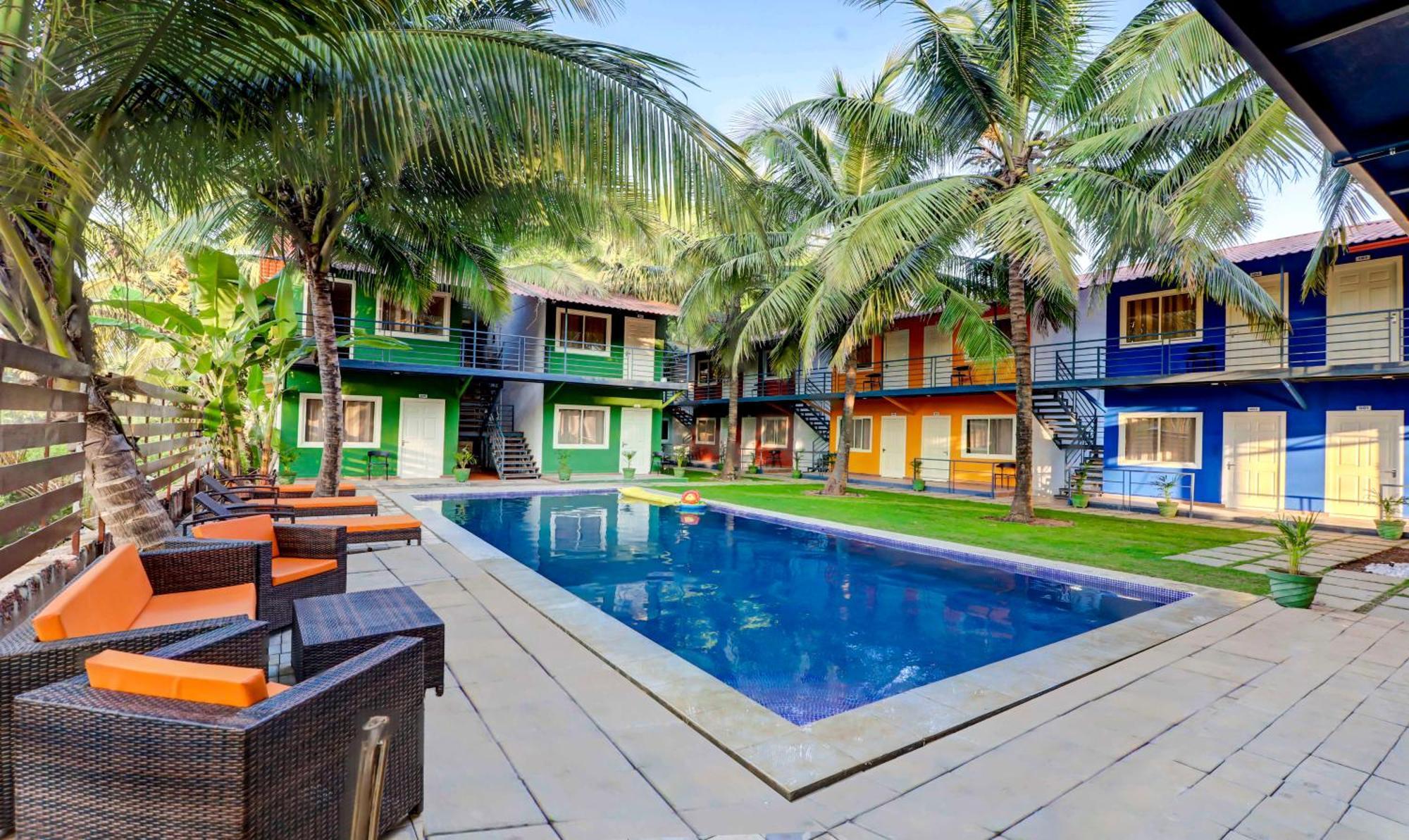 Treebo Trend Morjim Banyan Resort Morjim Bagian luar foto